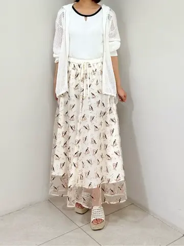 GRACE CONTINENTAL MORITA AI コーディネート画像