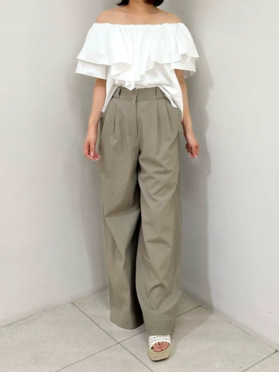 GRACE CONTINENTAL MORITA AI コーディネート画像