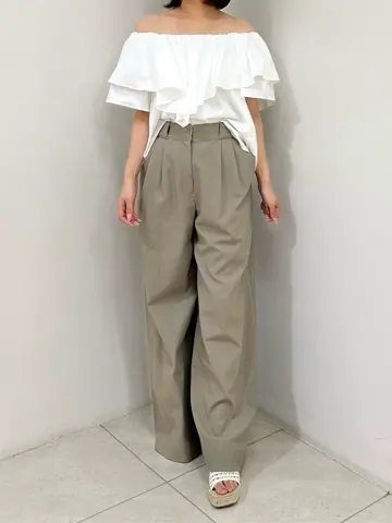 GRACE CONTINENTAL MORITA AI コーディネート画像