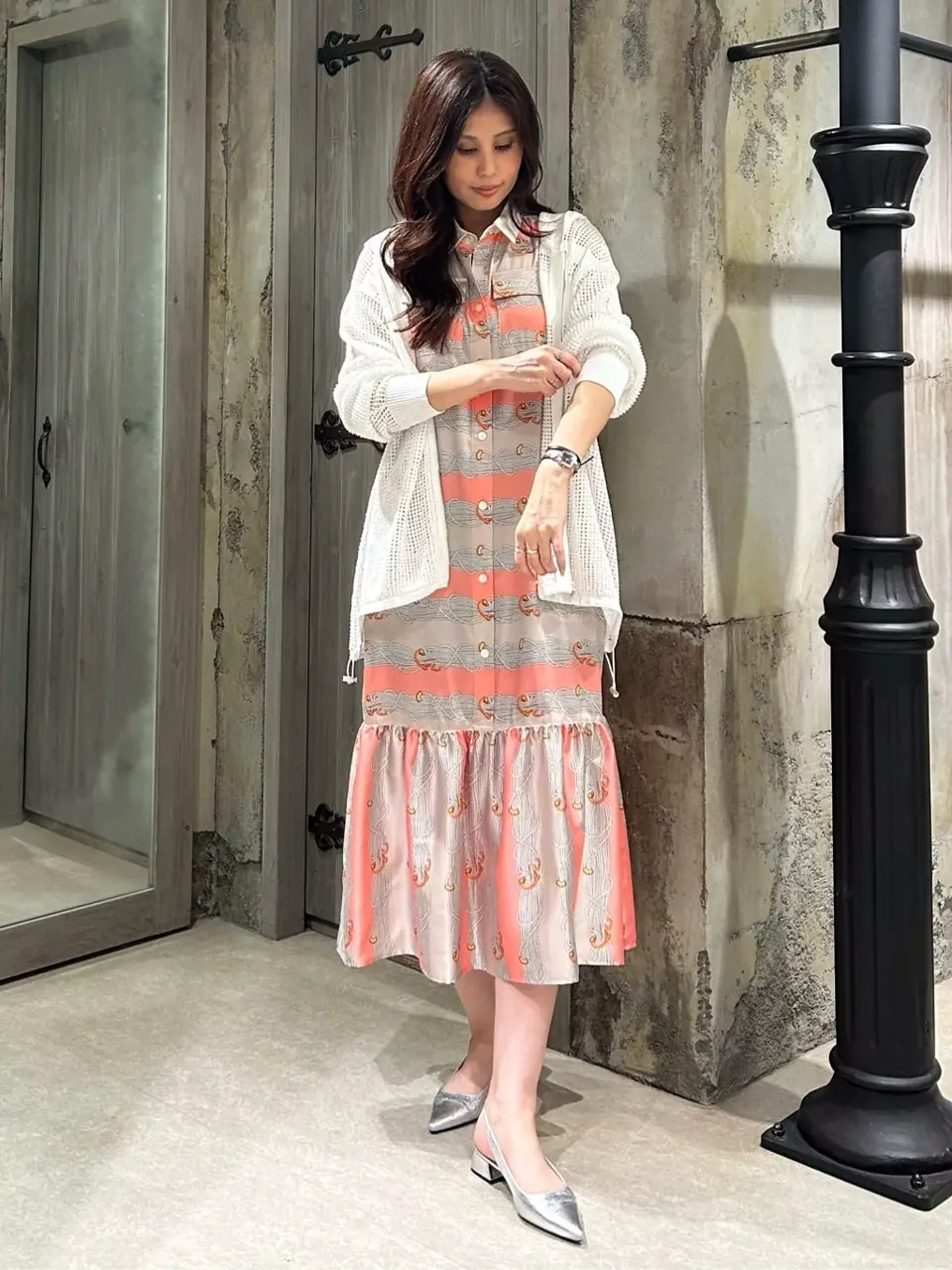 GRACE CONTINENTAL 志田　悠 コーディネート画像