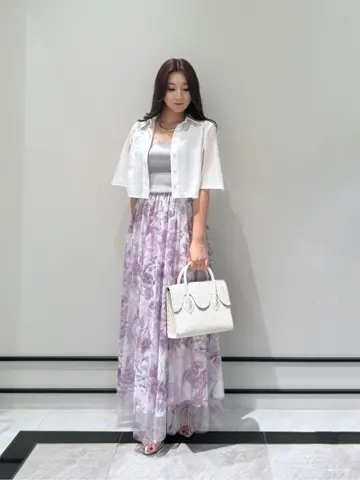 GRACE CONTINENTAL MOMOKO コーディネート画像