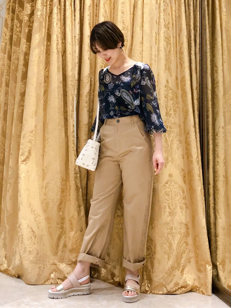 GRACE CONTINENTAL A.FUKUDA コーディネート画像