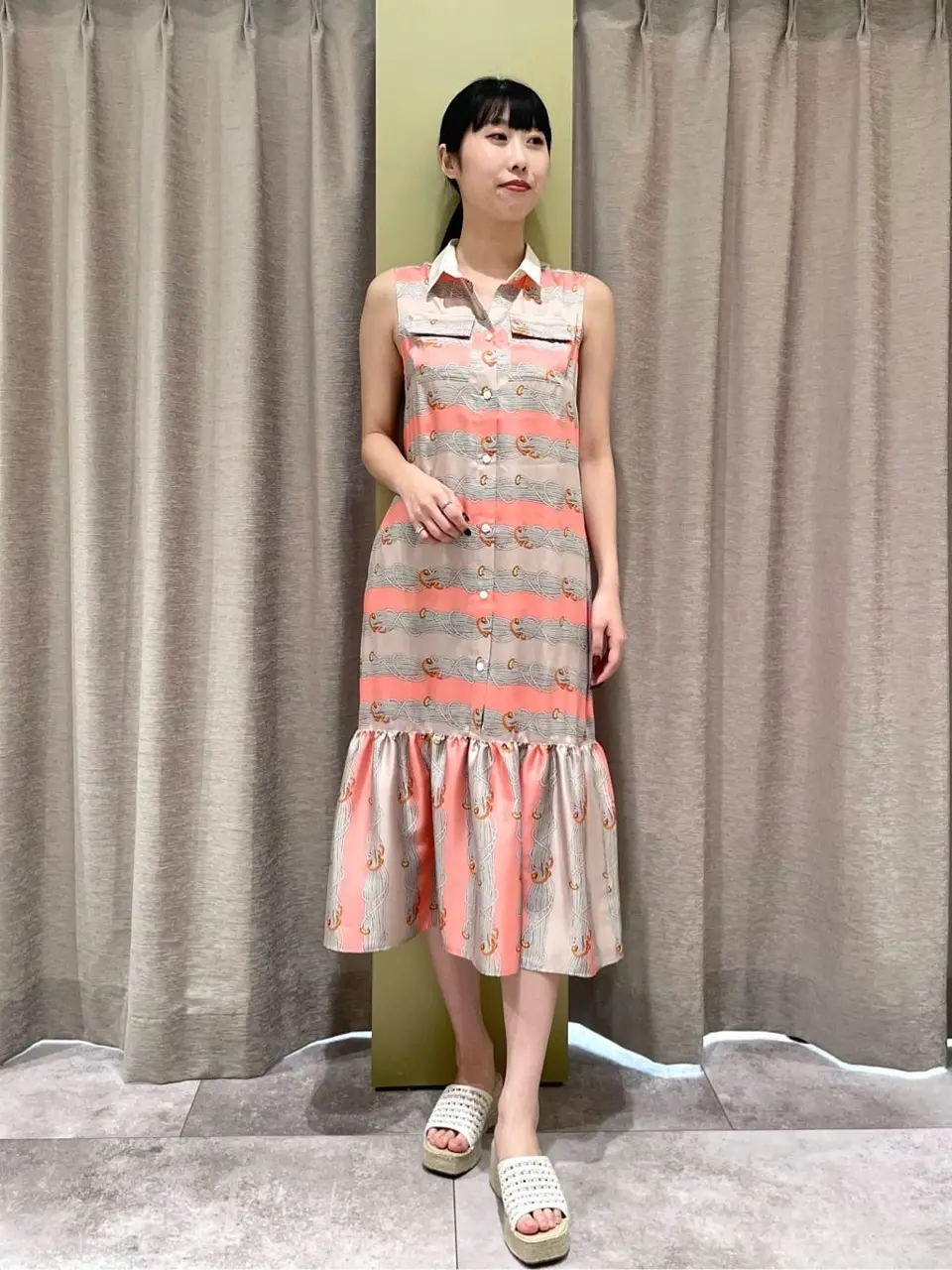 GRACE CONTINENTAL 端場　わかな コーディネート画像