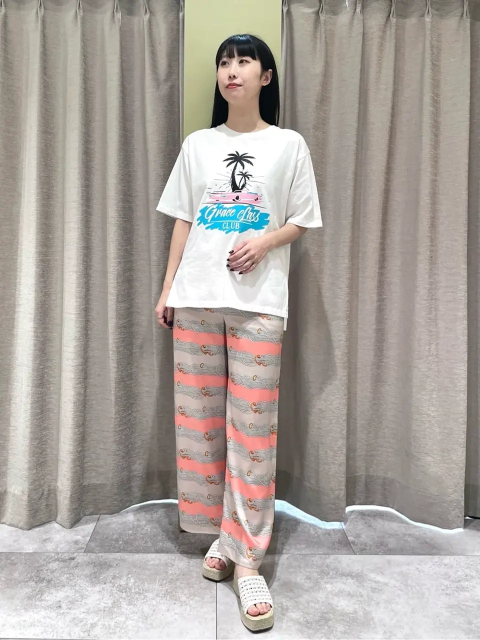 GRACE CONTINENTAL 端場　わかな コーディネート画像