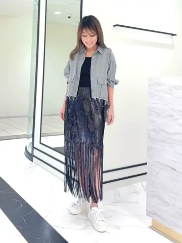 GRACE CONTINENTAL yukimi yonee コーディネート画像