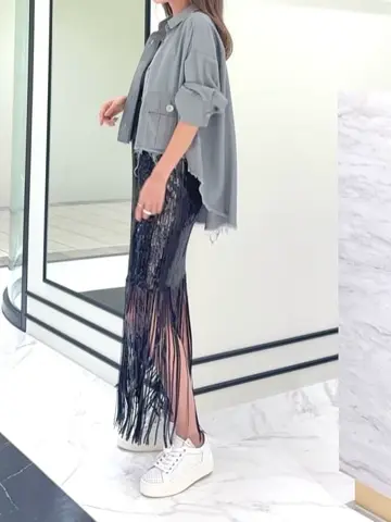 GRACE CONTINENTAL yukimi yonee コーディネート画像