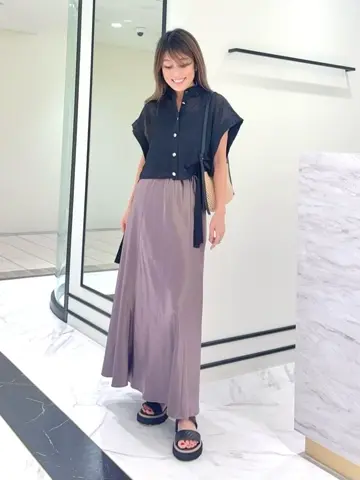 GRACE CONTINENTAL yukimi yonee コーディネート画像