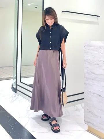 GRACE CONTINENTAL yukimi yonee コーディネート画像