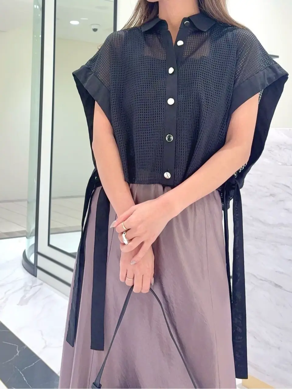 GRACE CONTINENTAL yukimi yonee コーディネート画像