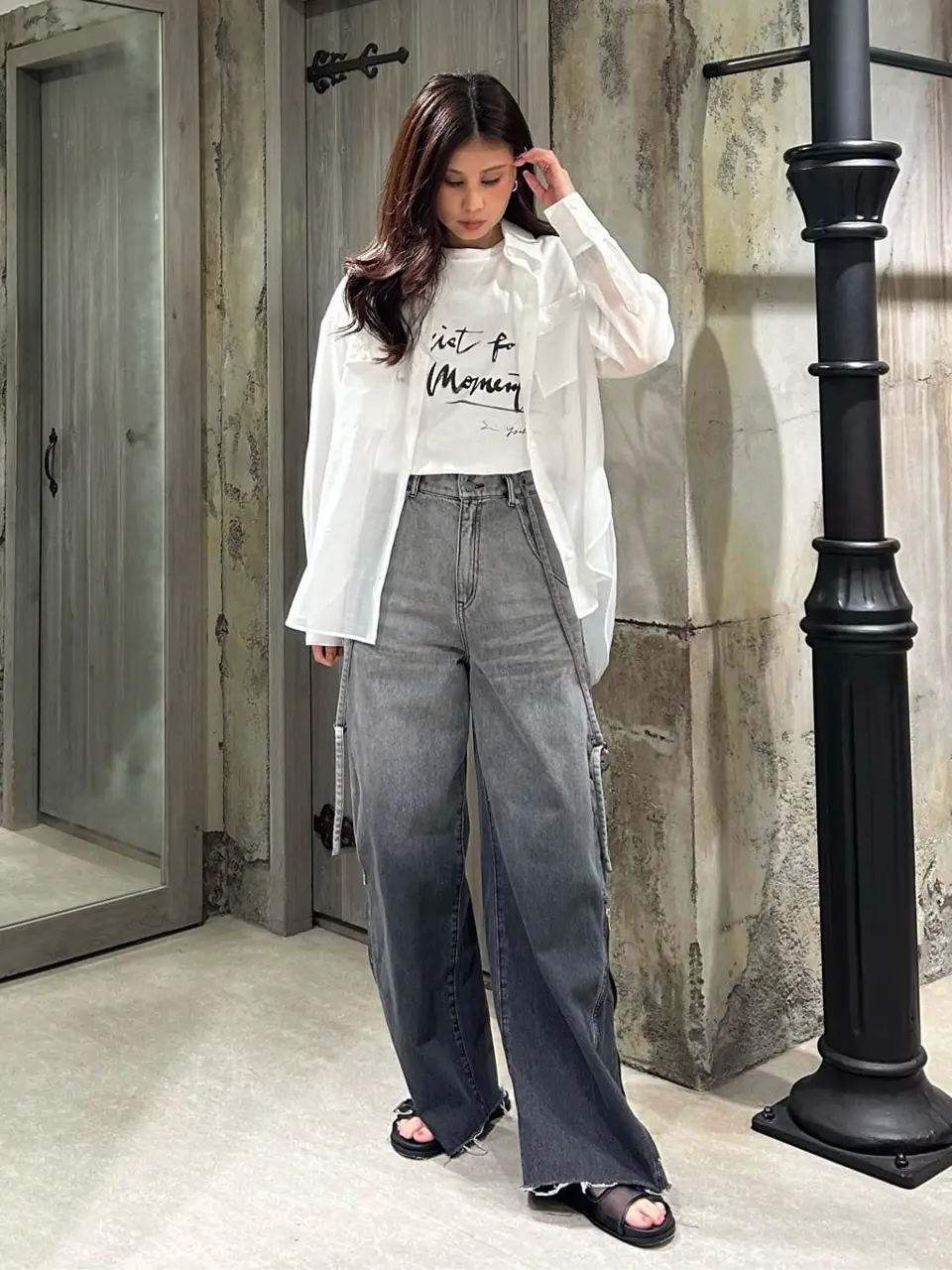 GRACE CONTINENTAL 志田　悠 コーディネート画像