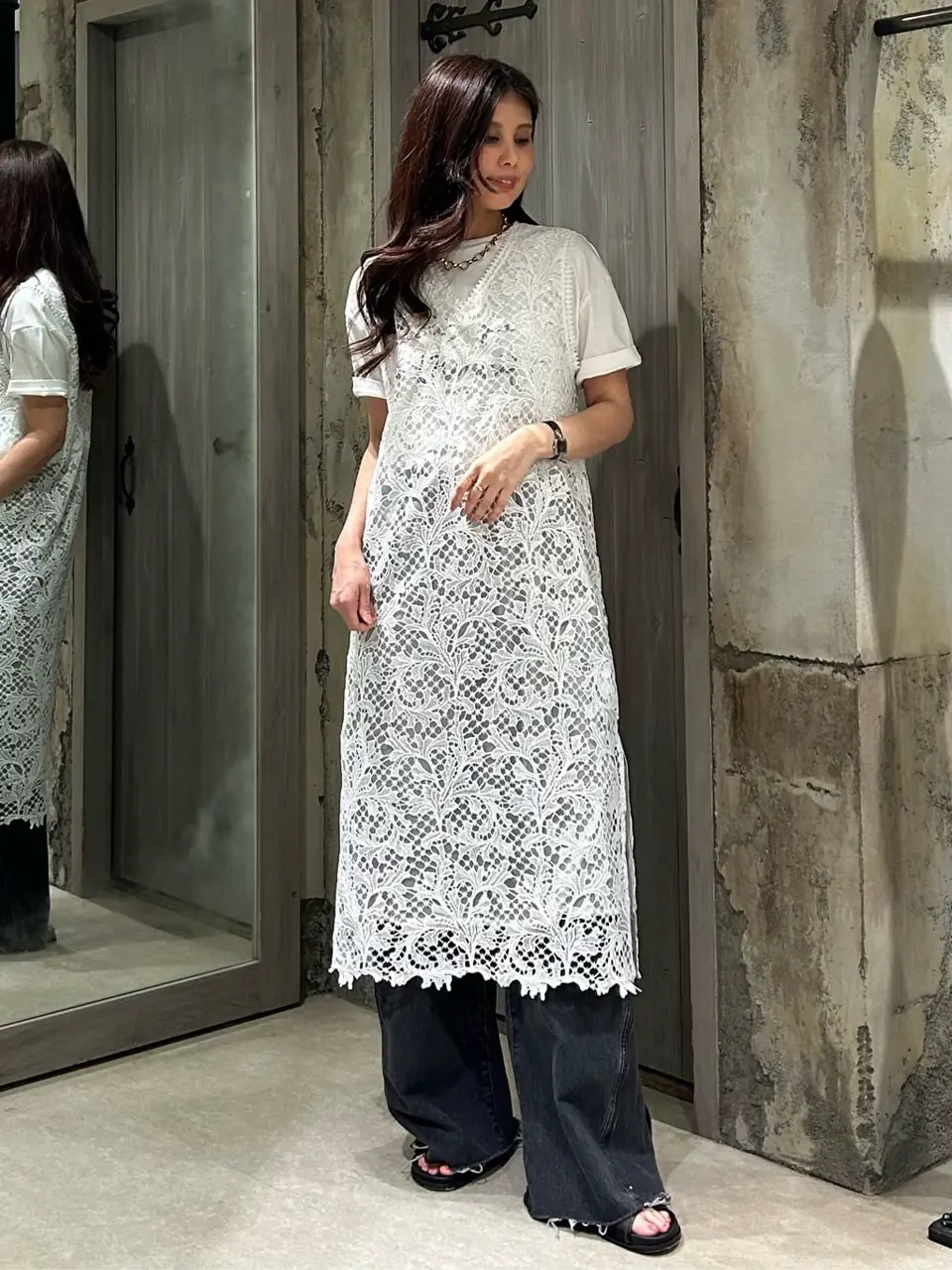 GRACE CONTINENTAL 志田　悠 コーディネート画像