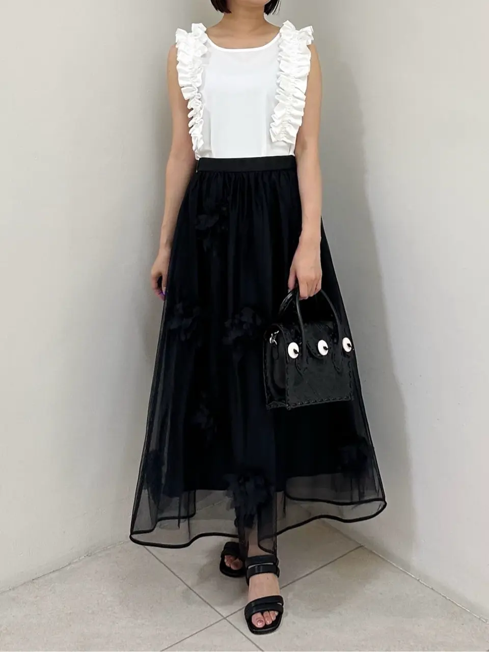 GRACE CONTINENTAL MORITA AI コーディネート画像