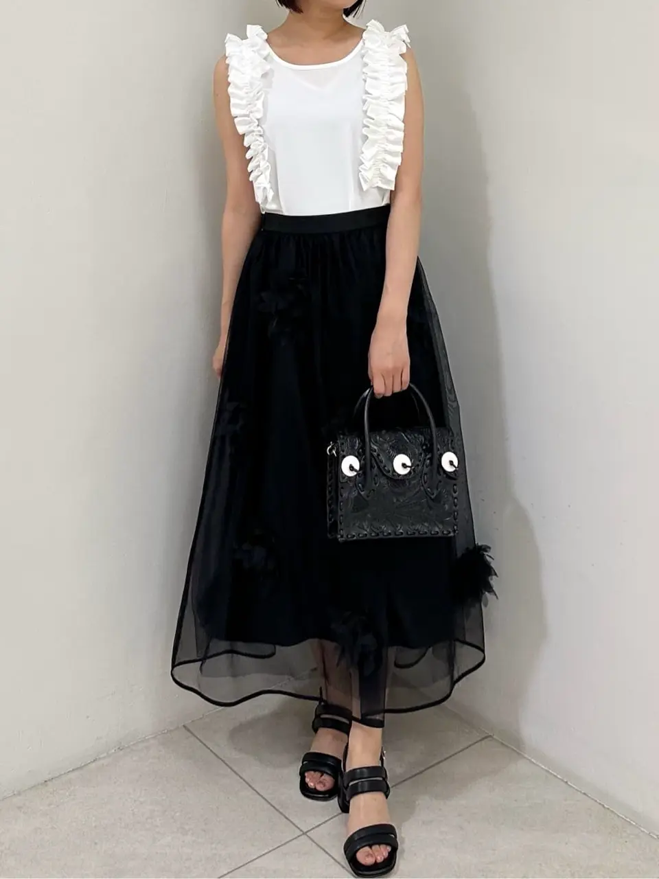 GRACE CONTINENTAL MORITA AI コーディネート画像