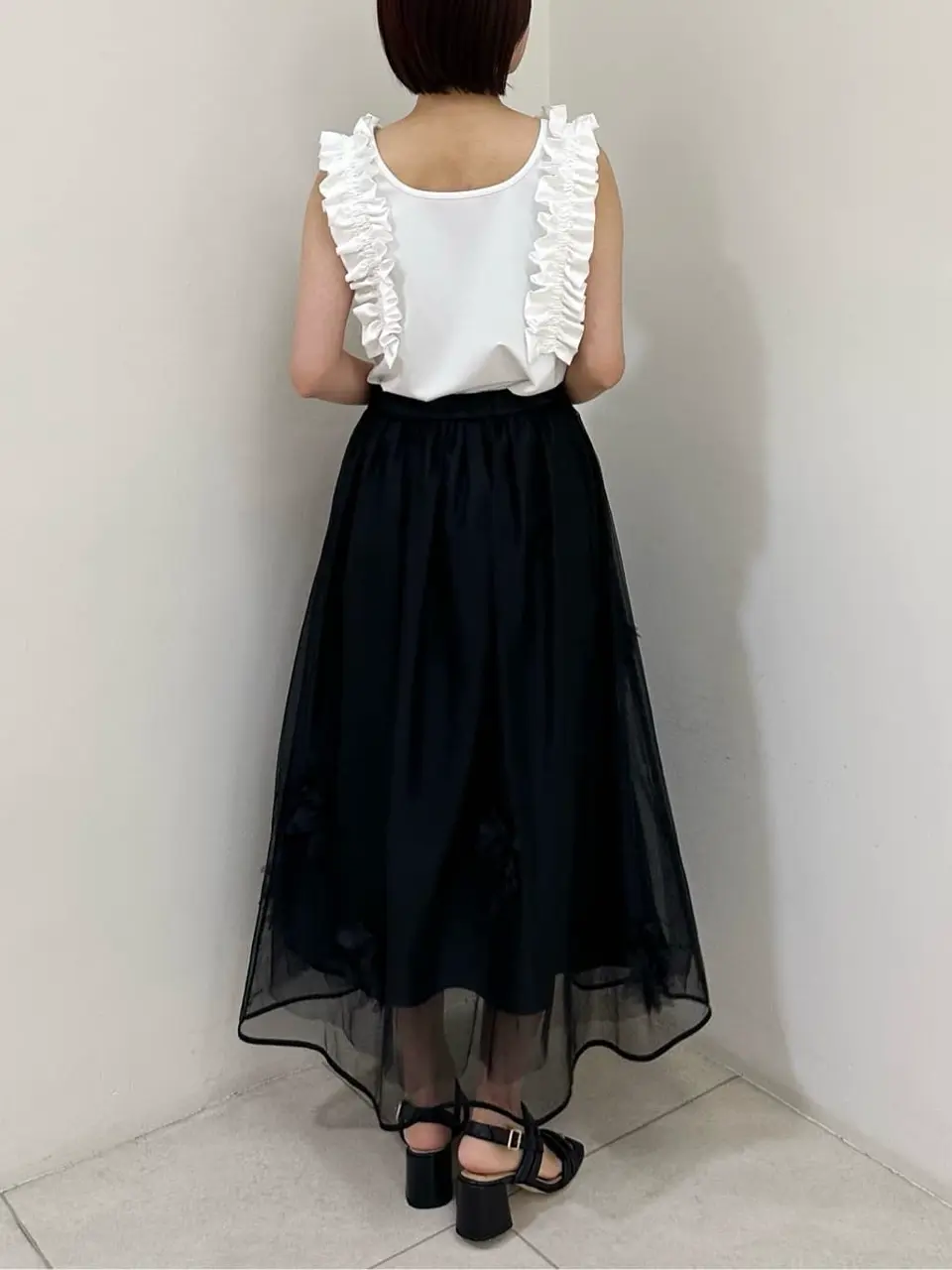 GRACE CONTINENTAL MORITA AI コーディネート画像