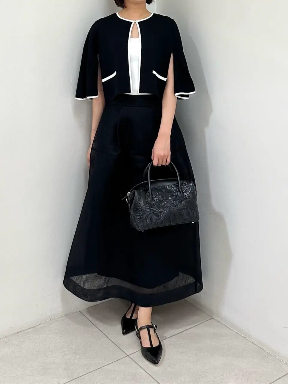 GRACE CONTINENTAL MORITA AI コーディネート画像