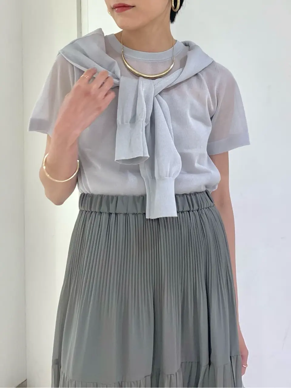 GRACE CONTINENTAL haruka iwasaki コーディネート画像