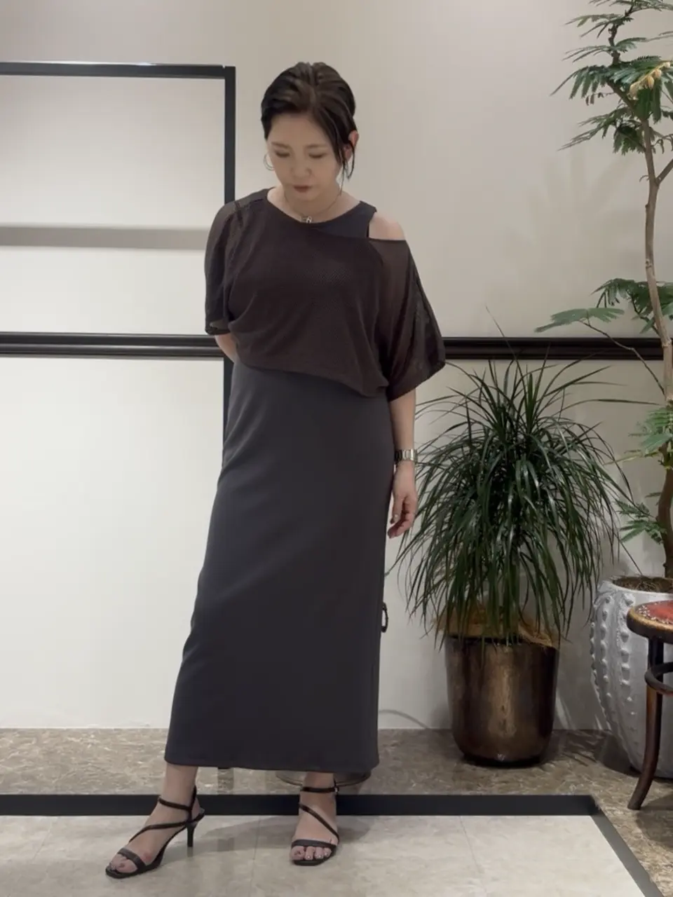 GRACE CONTINENTAL N.YURI コーディネート画像