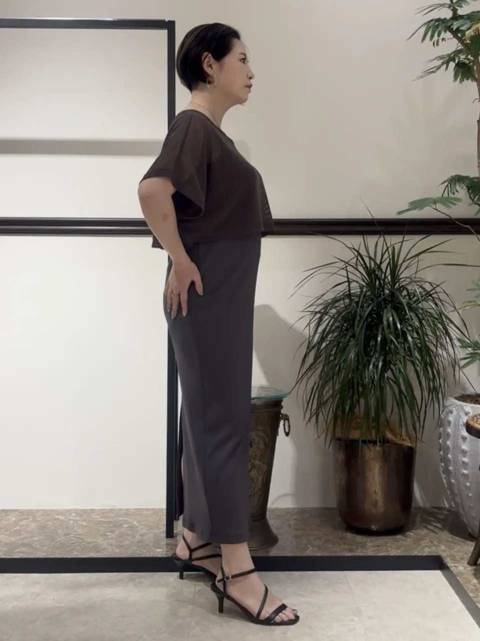 GRACE CONTINENTAL N.YURI コーディネート画像