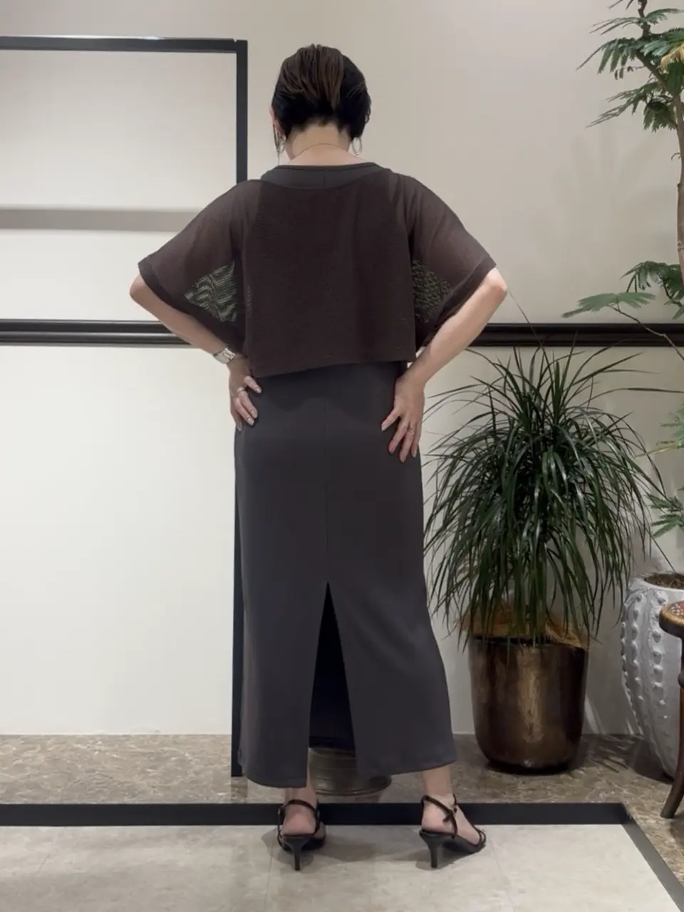 GRACE CONTINENTAL N.YURI コーディネート画像