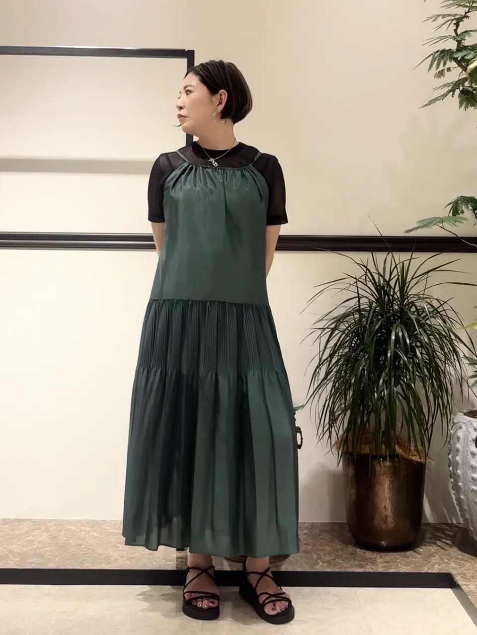 GRACE CONTINENTAL N.YURI コーディネート画像