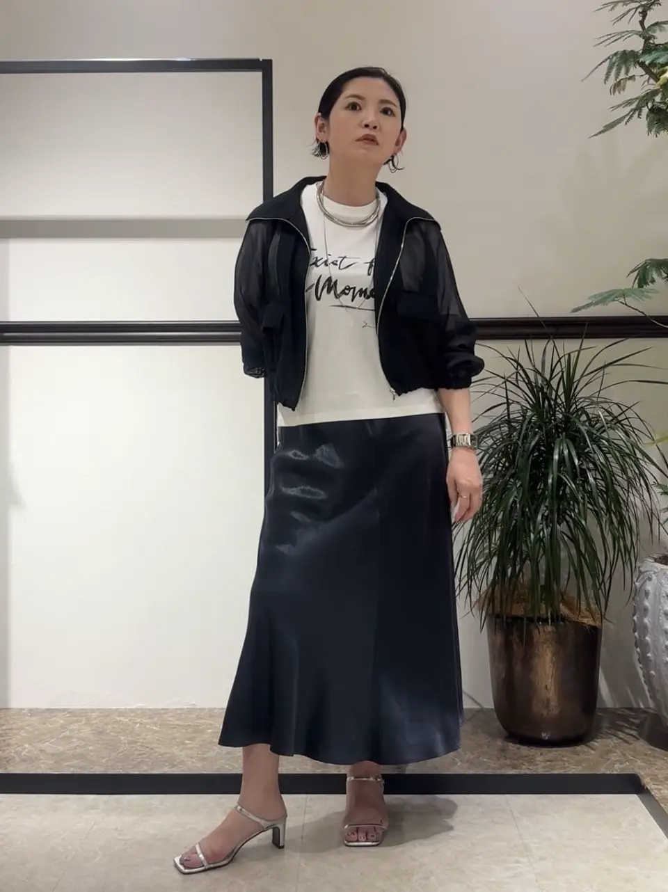 GRACE CONTINENTAL N.YURI コーディネート画像