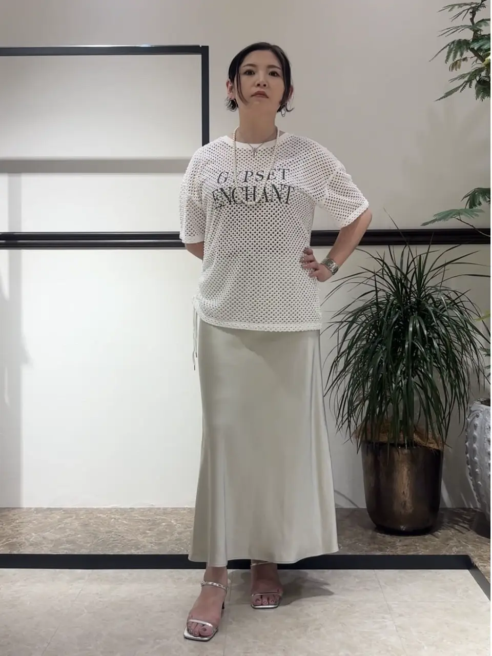 GRACE CONTINENTAL N.YURI コーディネート画像