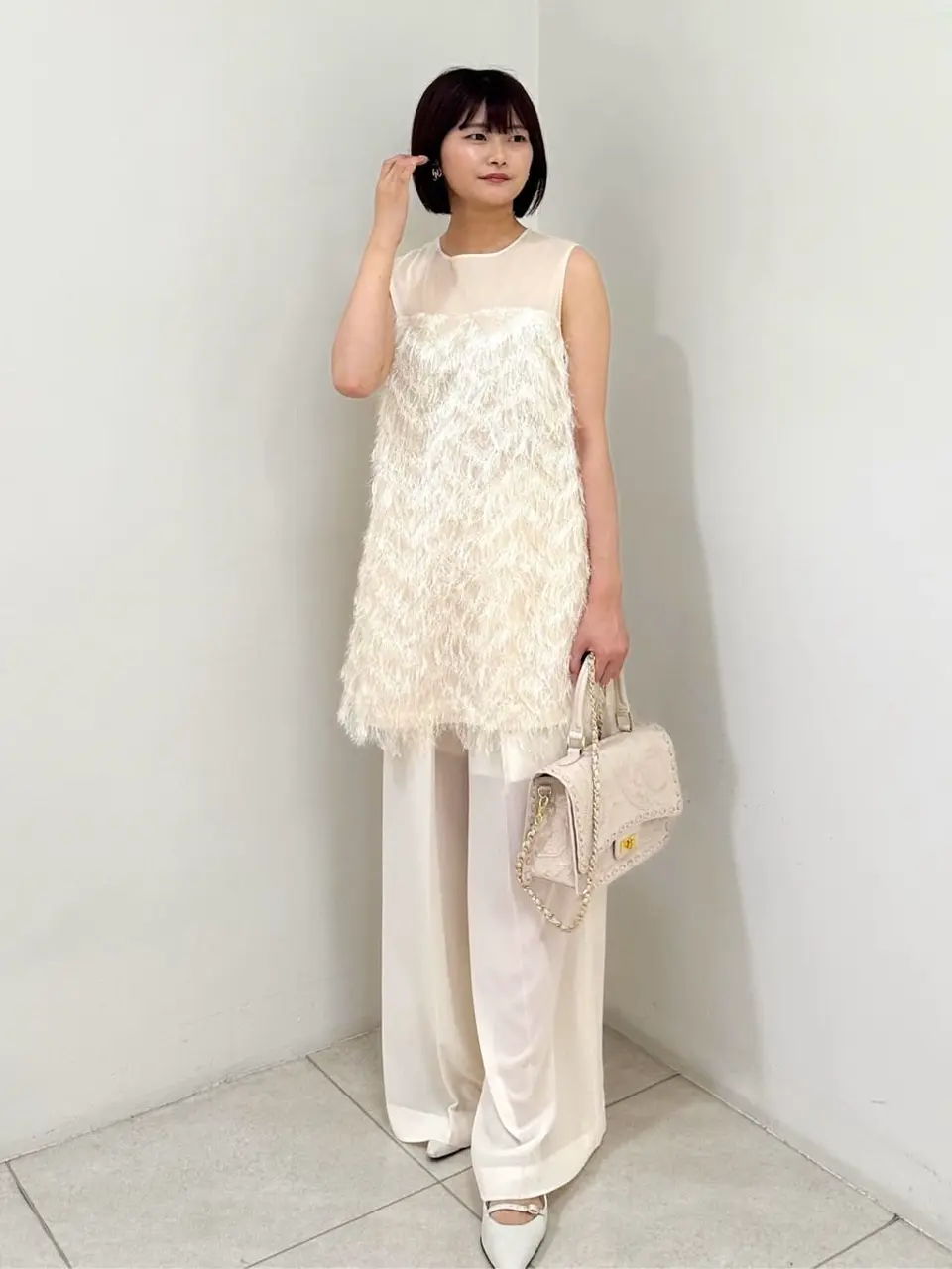 GRACE CONTINENTAL MORITA AI コーディネート画像