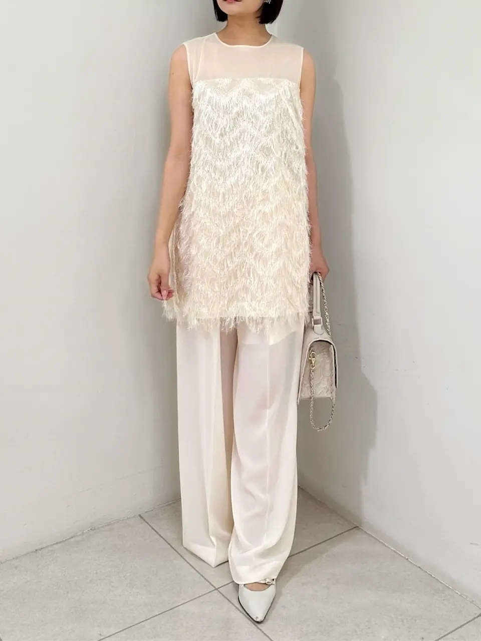 GRACE CONTINENTAL MORITA AI コーディネート画像