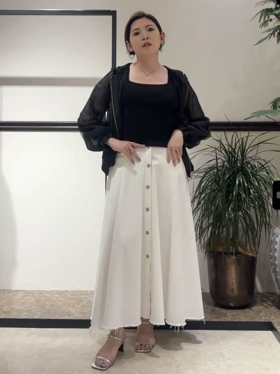 GRACE CONTINENTAL N.YURI コーディネート画像