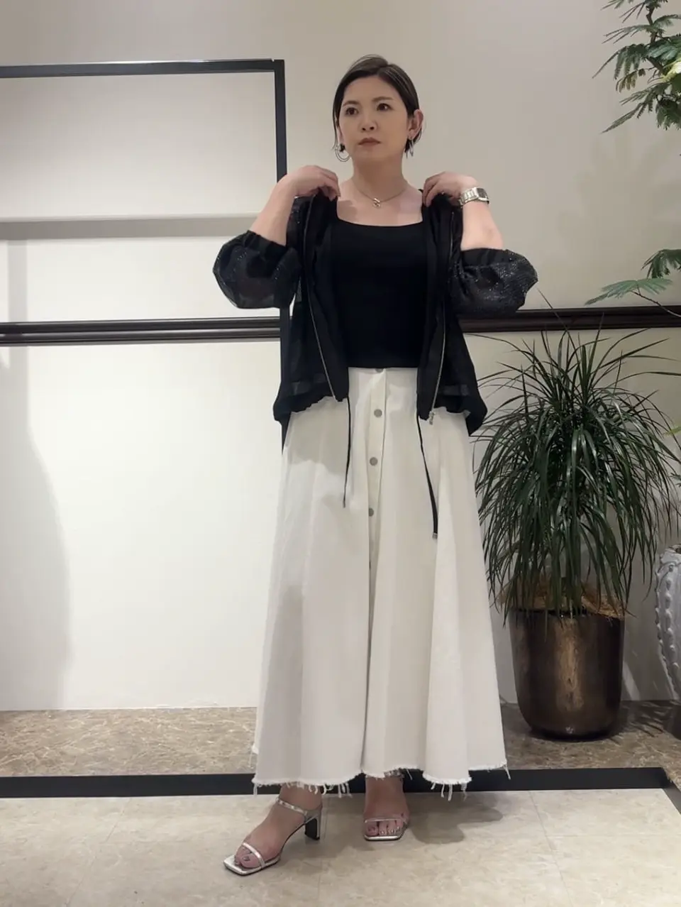 GRACE CONTINENTAL N.YURI コーディネート画像