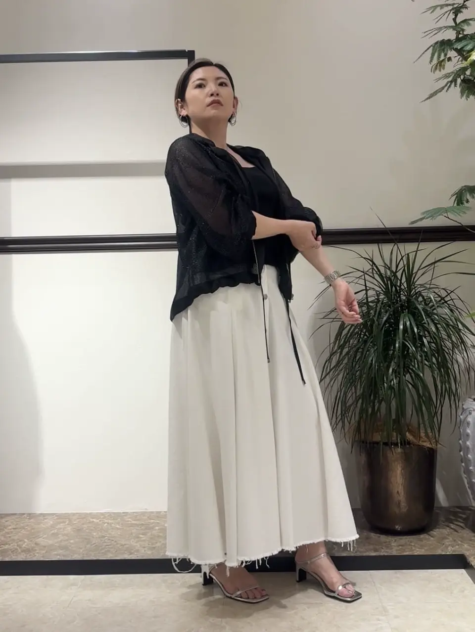 GRACE CONTINENTAL N.YURI コーディネート画像