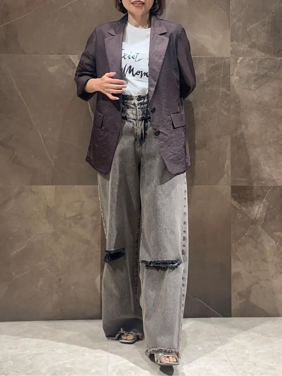 GRACE CONTINENTAL 穐山　香織 コーディネート画像