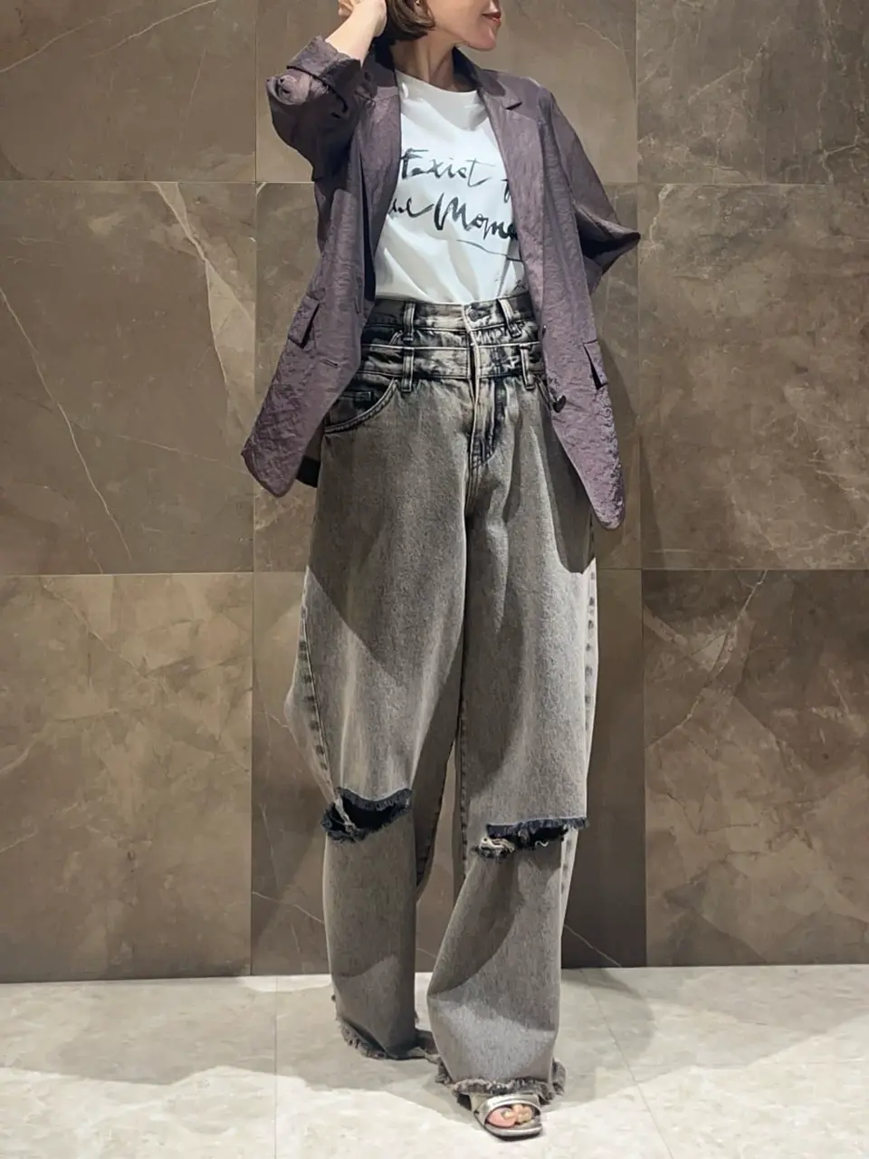 GRACE CONTINENTAL 穐山　香織 コーディネート画像