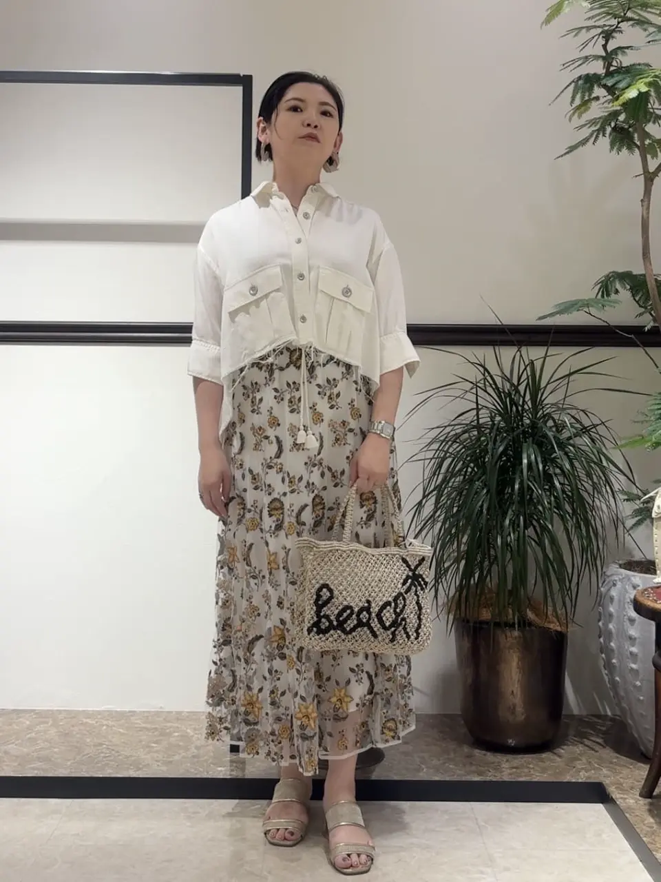 GRACE CONTINENTAL N.YURI コーディネート画像