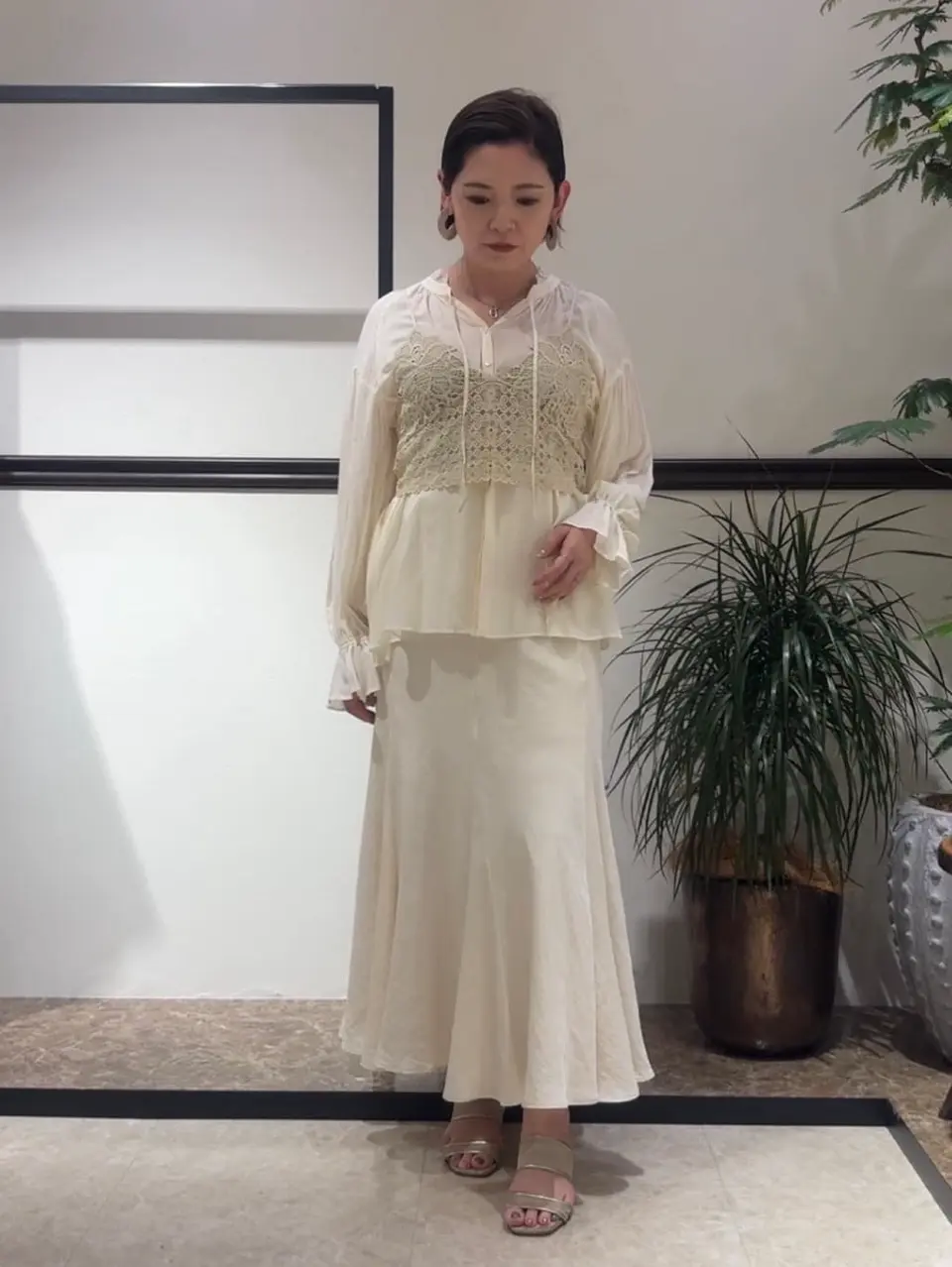 GRACE CONTINENTAL N.YURI コーディネート画像