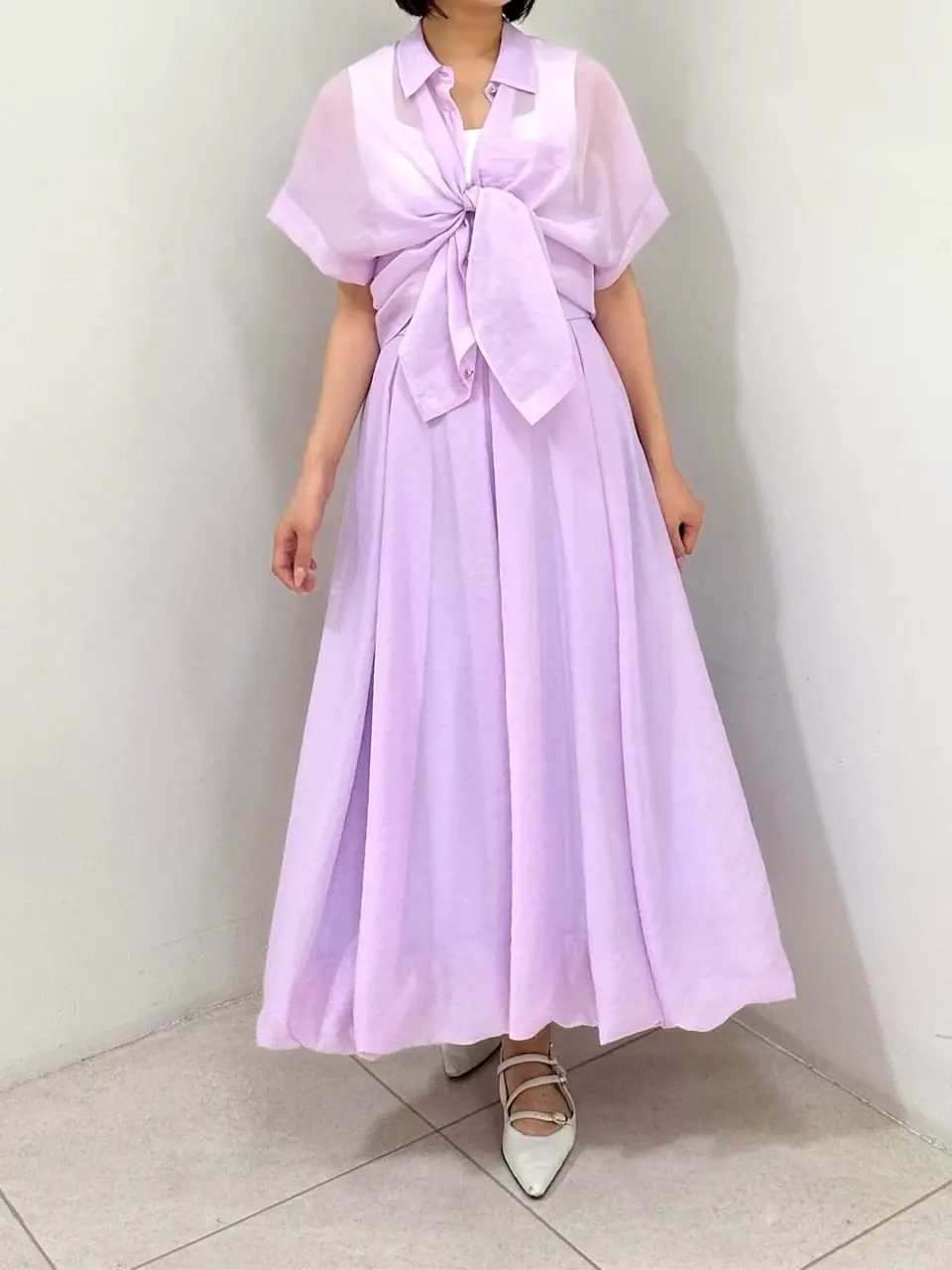 GRACE CONTINENTAL MORITA AI コーディネート画像