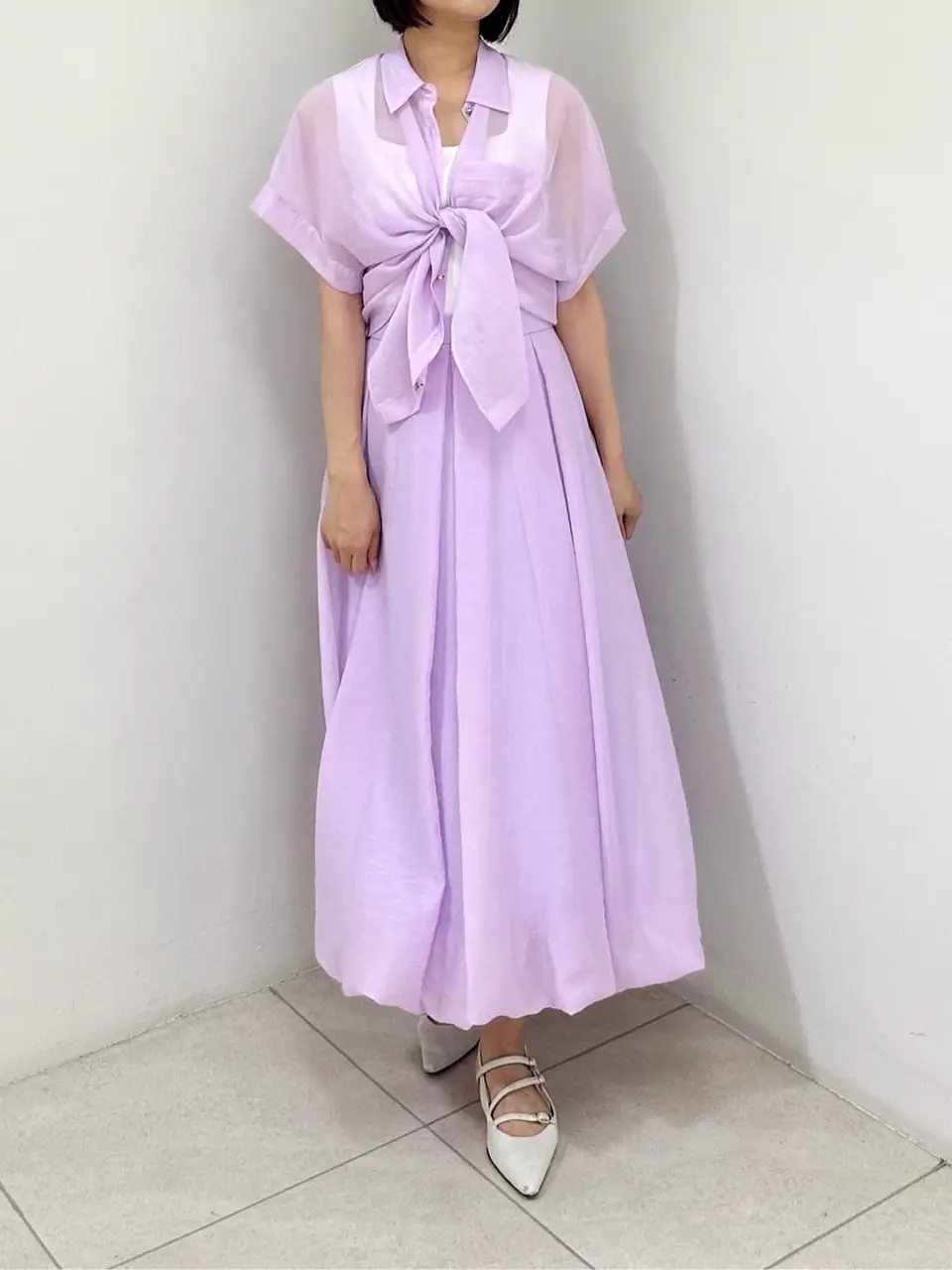 GRACE CONTINENTAL MORITA AI コーディネート画像