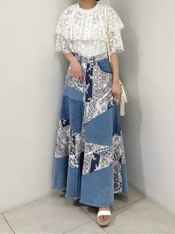 GRACE CONTINENTAL MORITA AI コーディネート画像