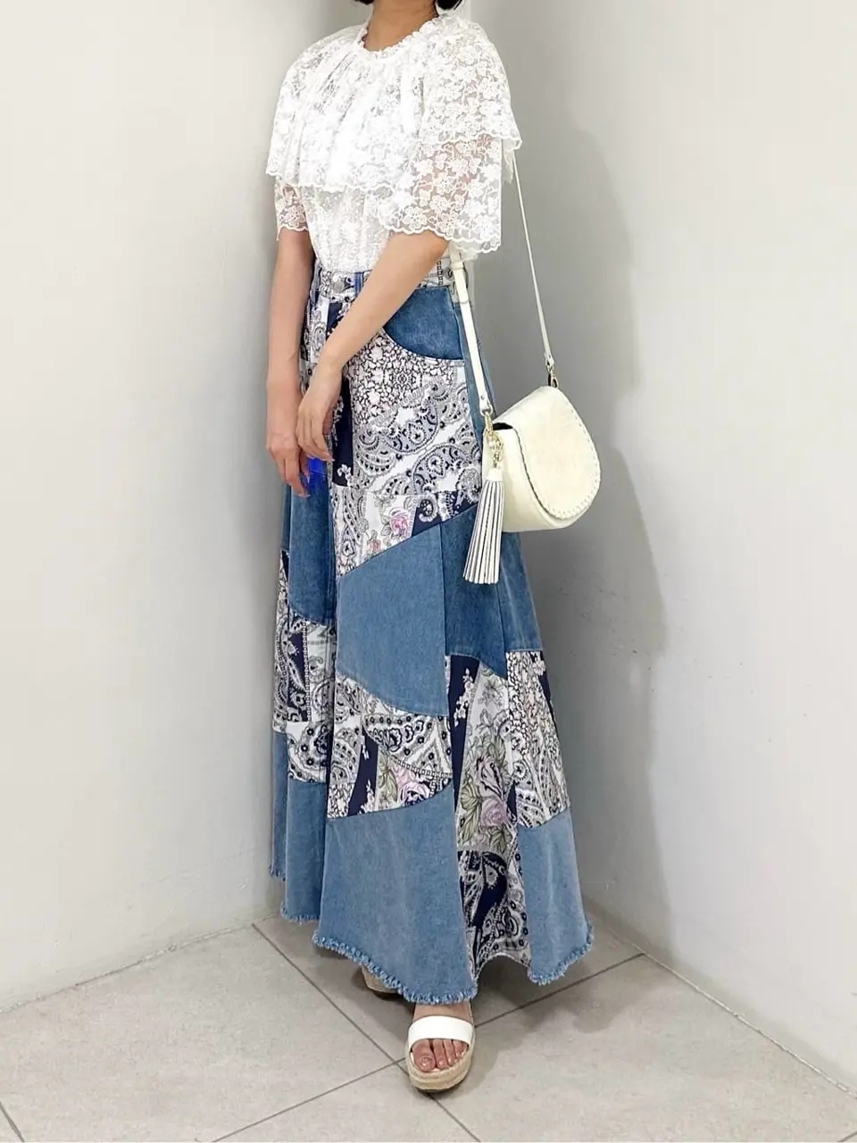 GRACE CONTINENTAL MORITA AI コーディネート画像