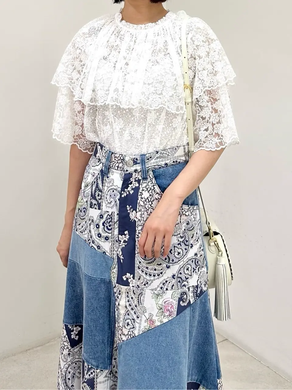 GRACE CONTINENTAL MORITA AI コーディネート画像