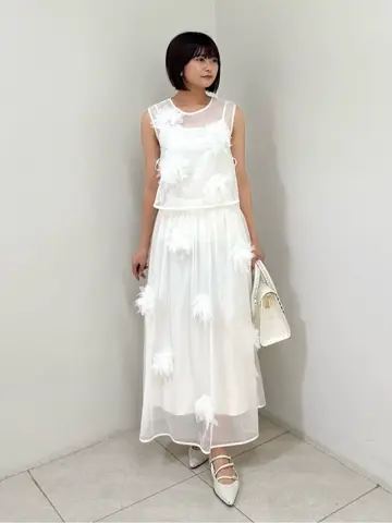 GRACE CONTINENTAL MORITA AI コーディネート画像