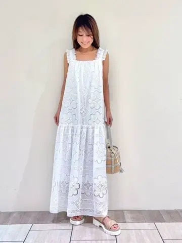 GRACE CONTINENTAL yukimi yonee コーディネート画像