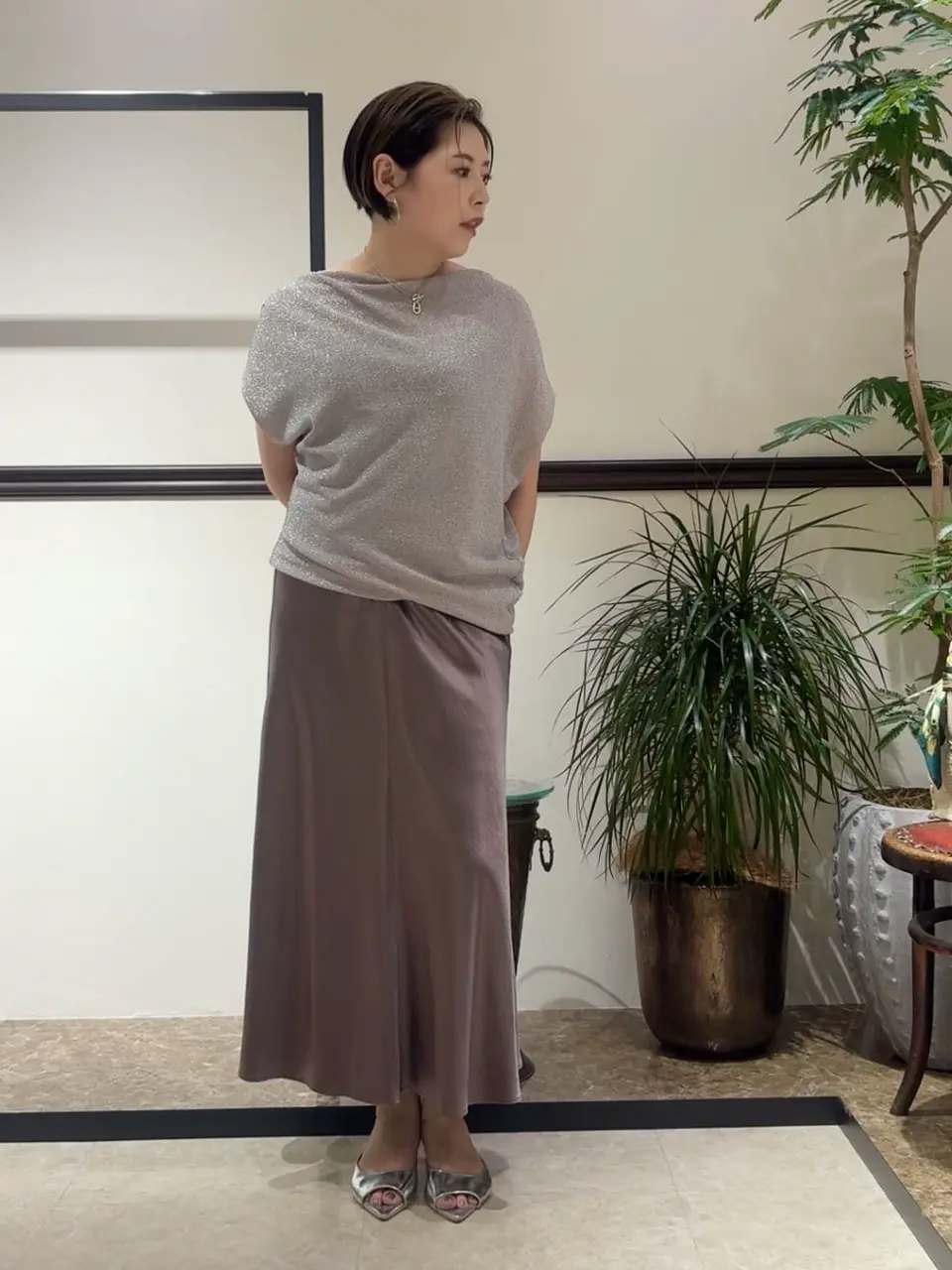 GRACE CONTINENTAL N.YURI コーディネート画像