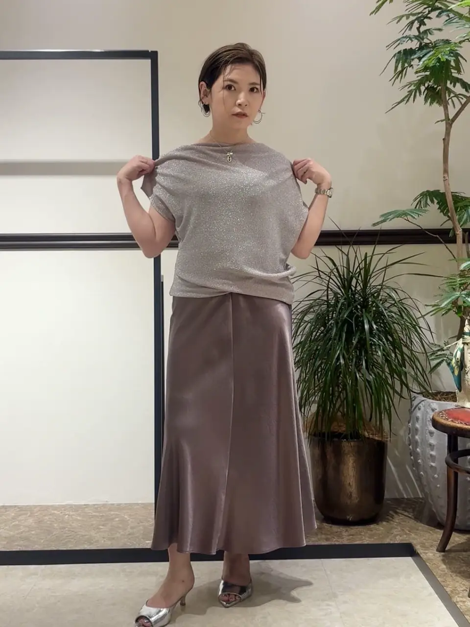 GRACE CONTINENTAL N.YURI コーディネート画像