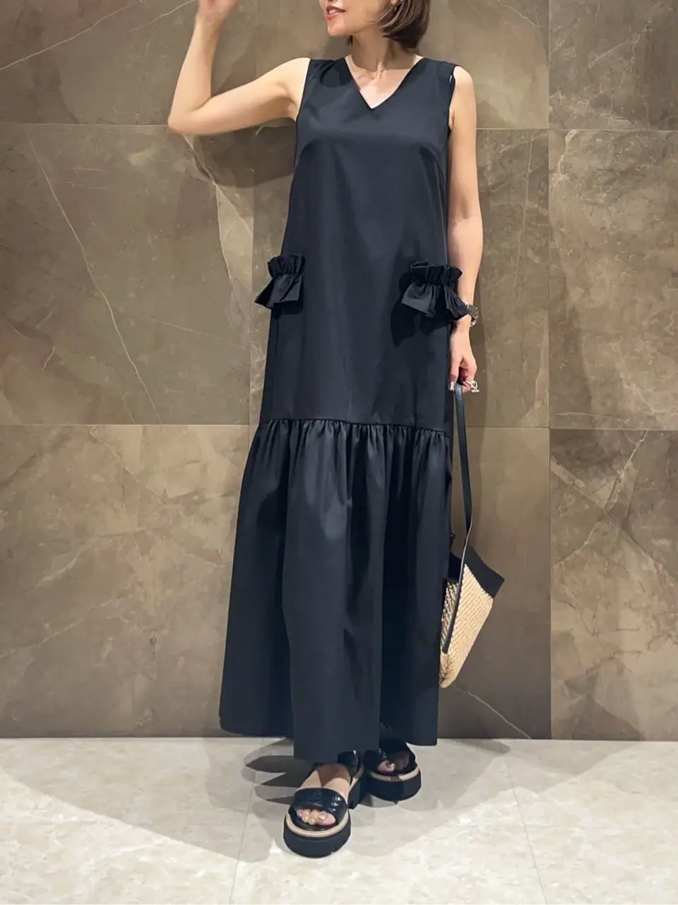 GRACE CONTINENTAL 穐山　香織 コーディネート画像