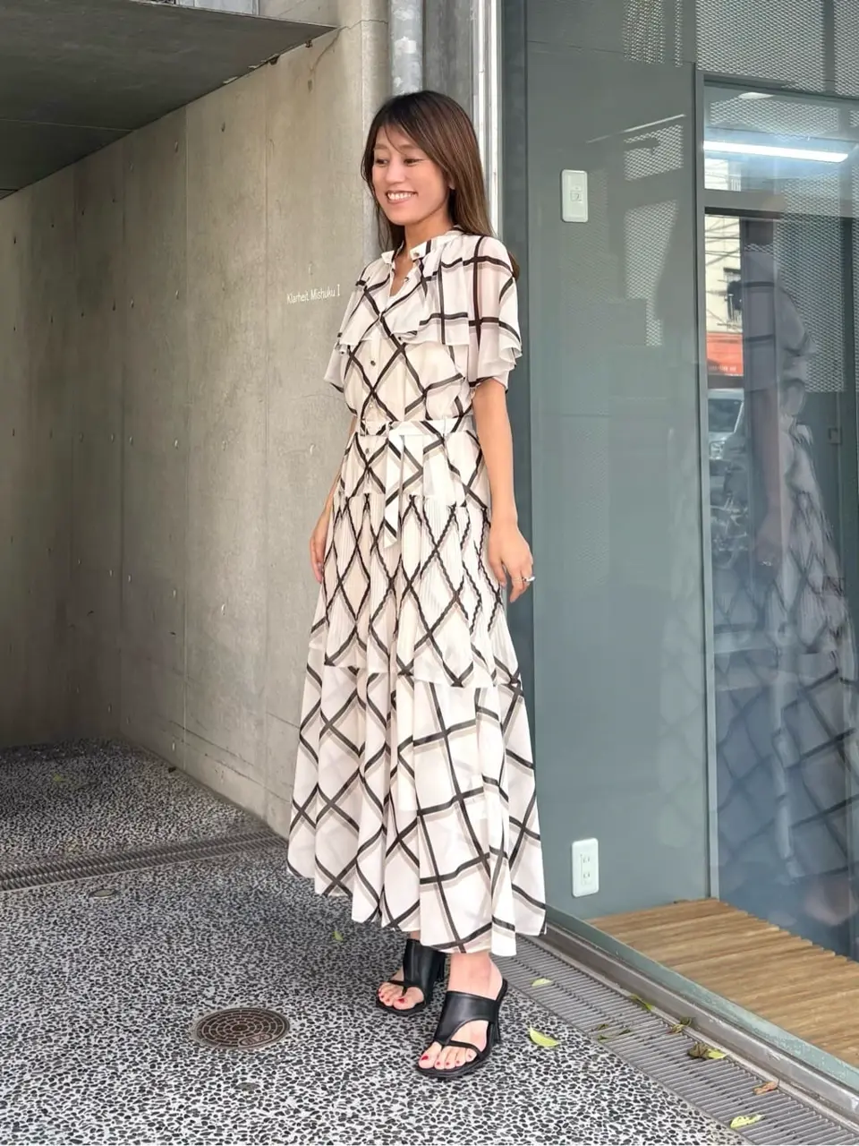 GRACE CONTINENTAL yukimi yonee コーディネート画像