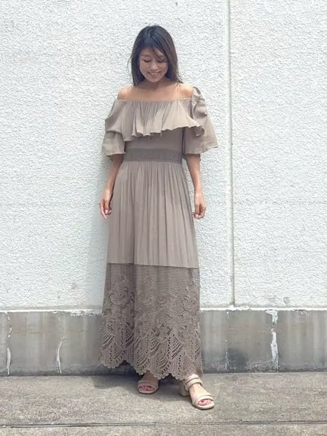 GRACE CONTINENTAL yukimi yonee コーディネート画像