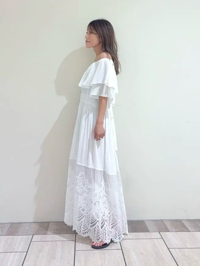 GRACE CONTINENTAL yukimi yonee コーディネート画像