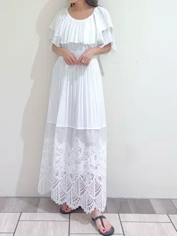 GRACE CONTINENTAL yukimi yonee コーディネート画像