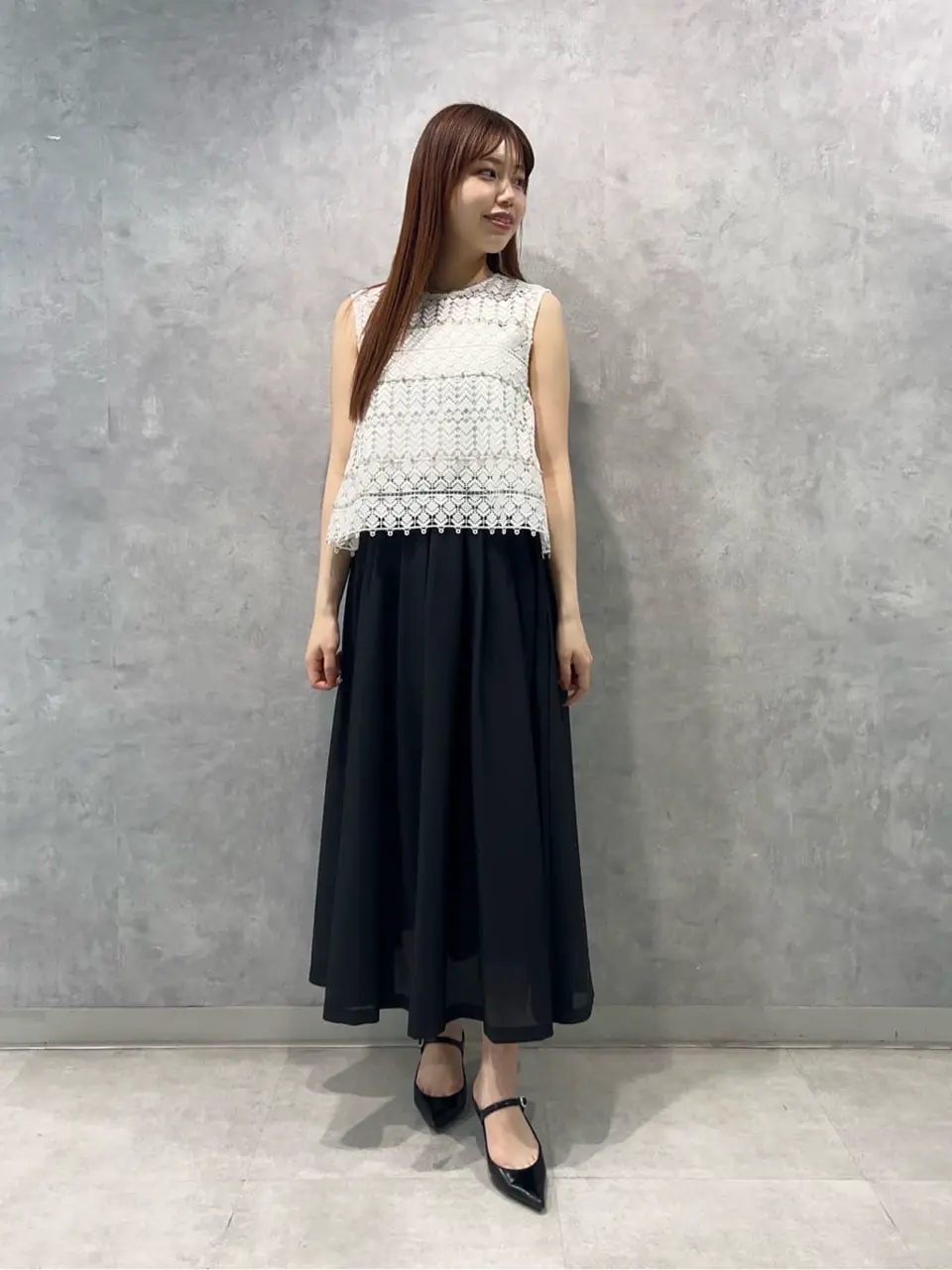 GRACE CONTINENTAL 赤坂 梨来 コーディネート画像